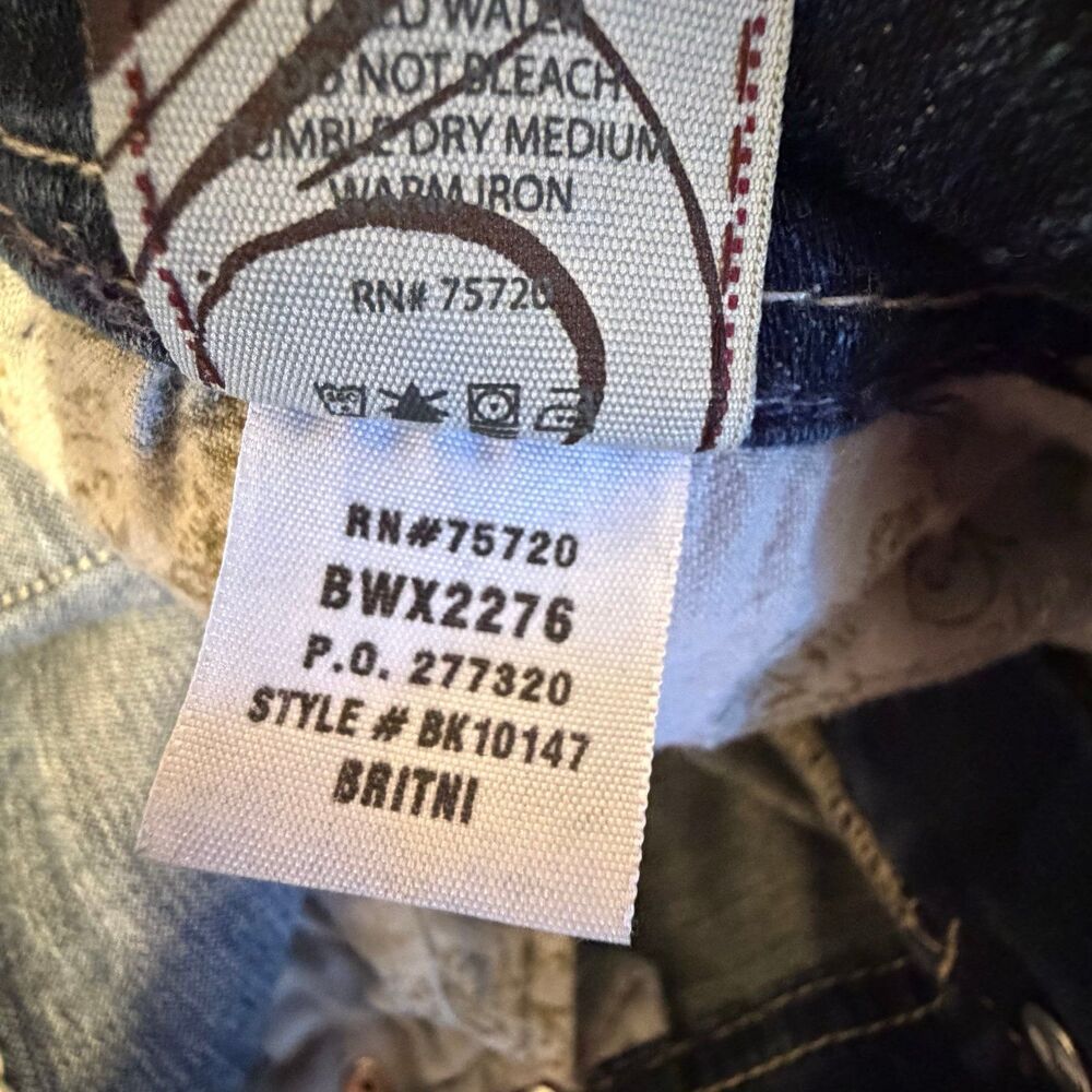 Size 29 BKE Britni women’s stretch capri jeans pants - Picture 7 of 7